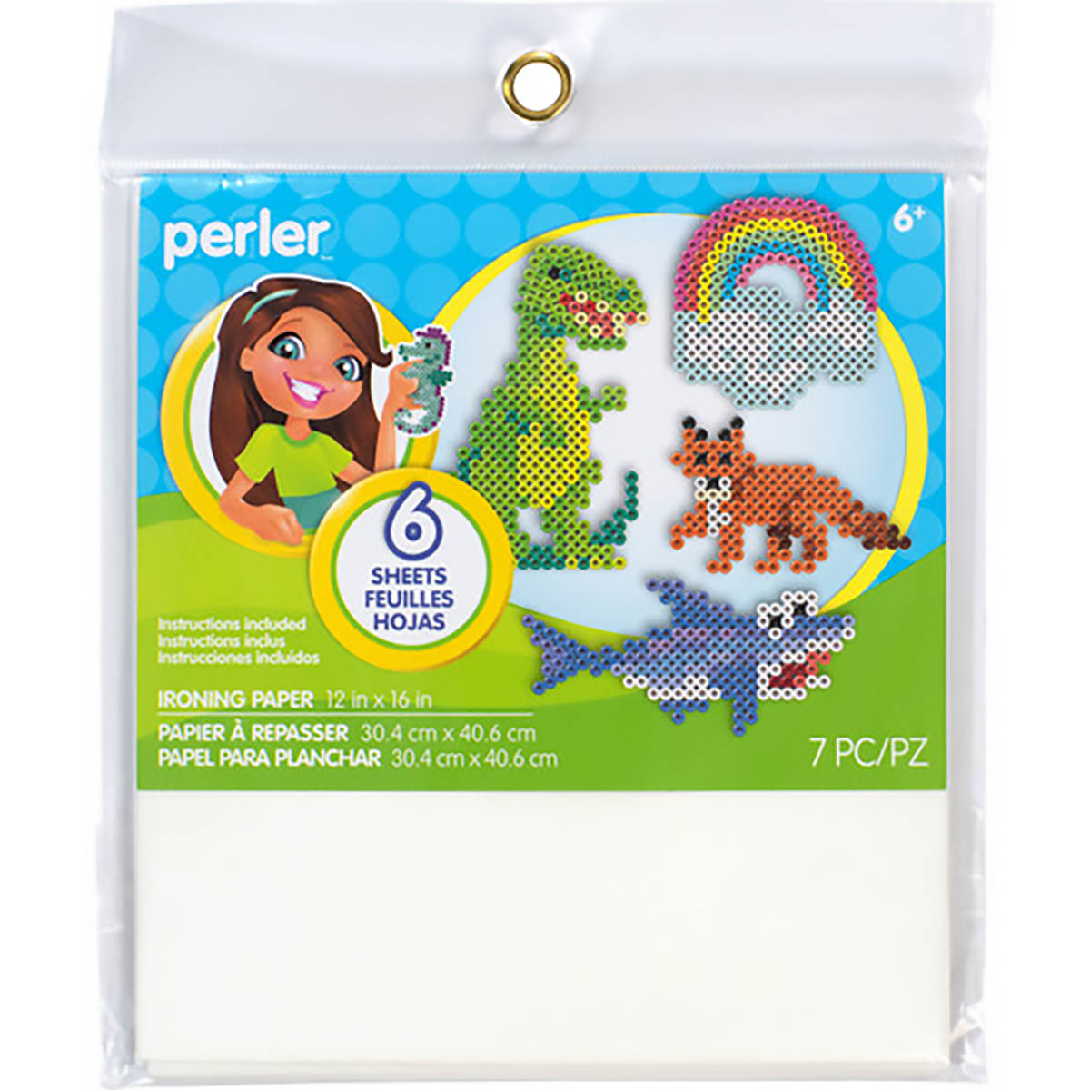 Perler Ironing Paper - 6 Sheets
