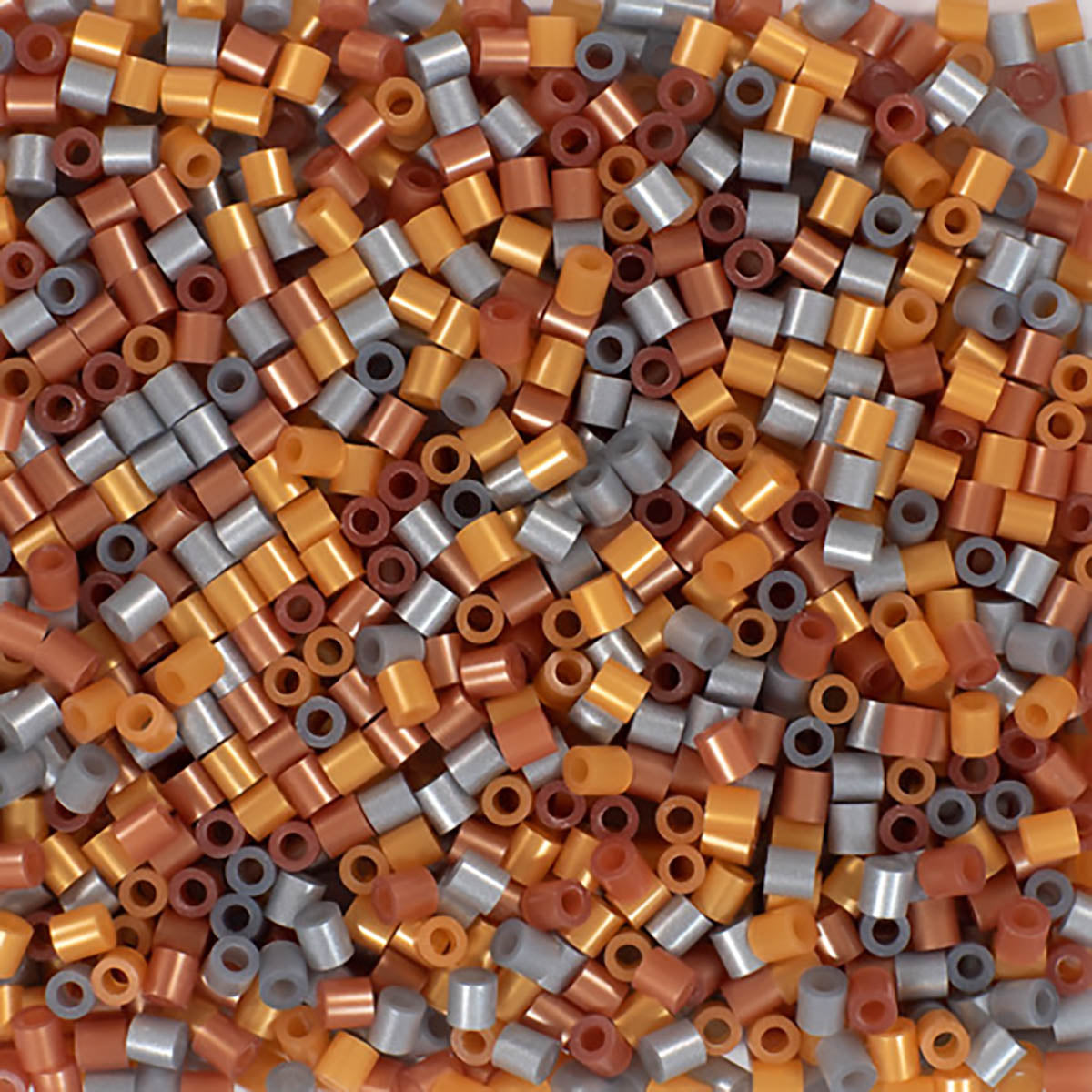 1,000 Perler Beads - Metallic Mix