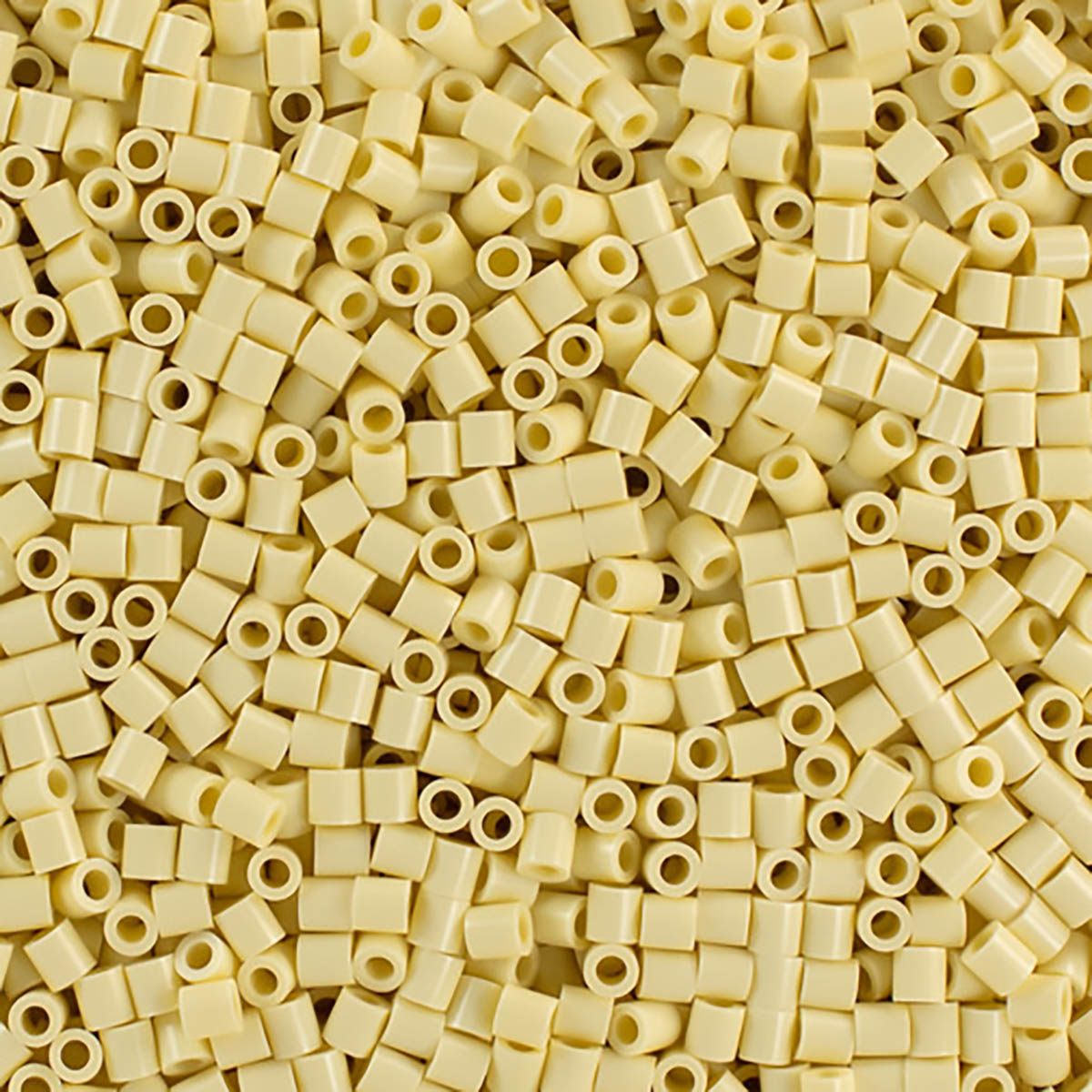 1,000 Perler Beads - Creme