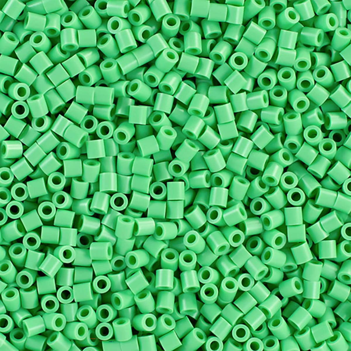1,000 Perler Beads - Pastel Green