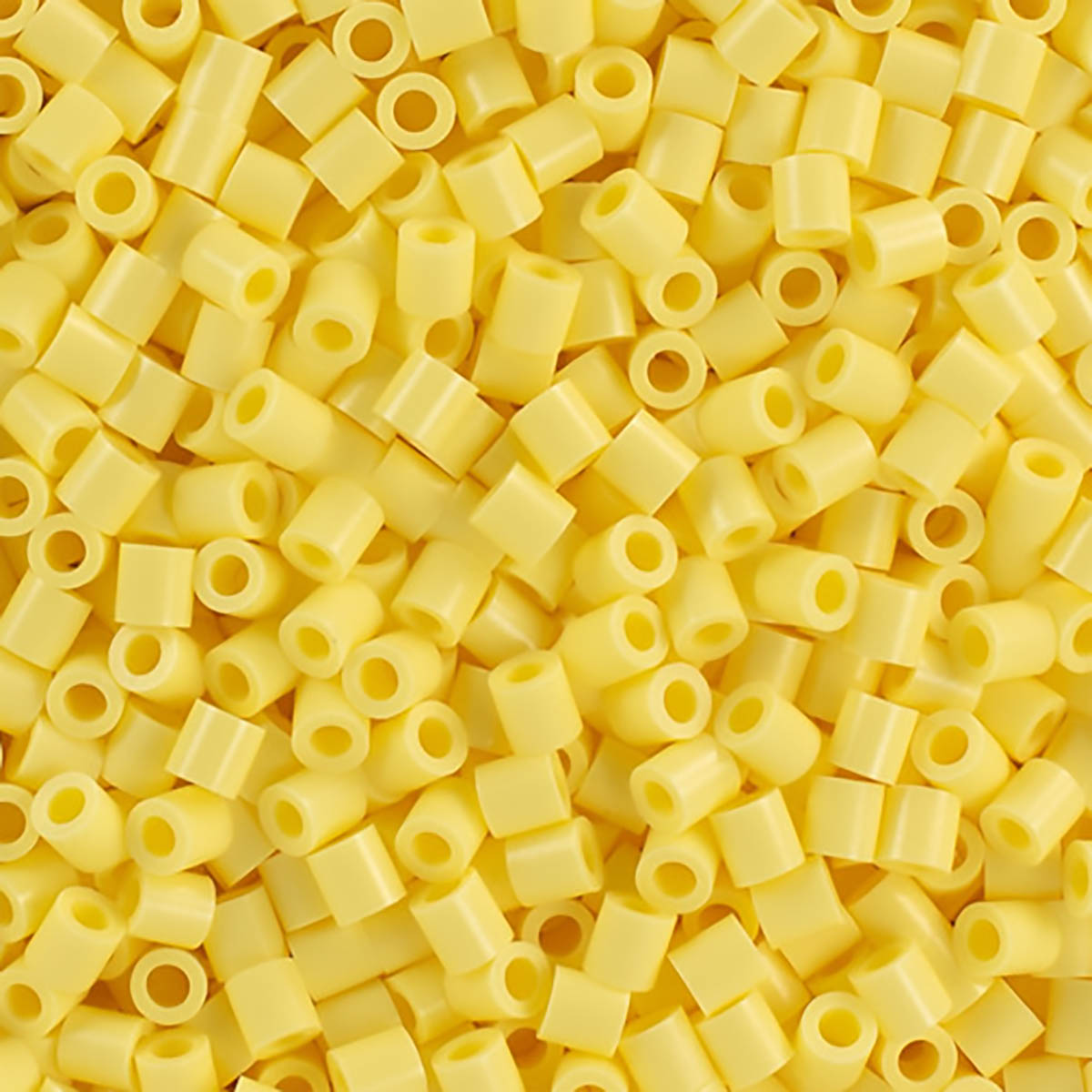 1,000 Perler Beads - Pastel Yellow