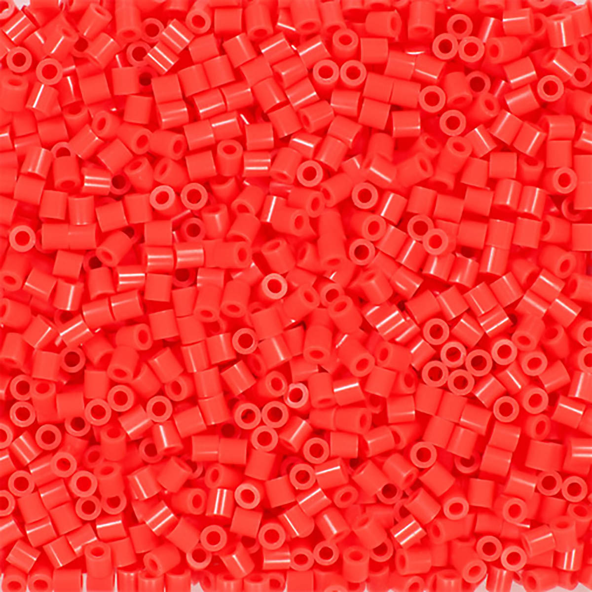 1,000 Perler Beads - Hot Coral