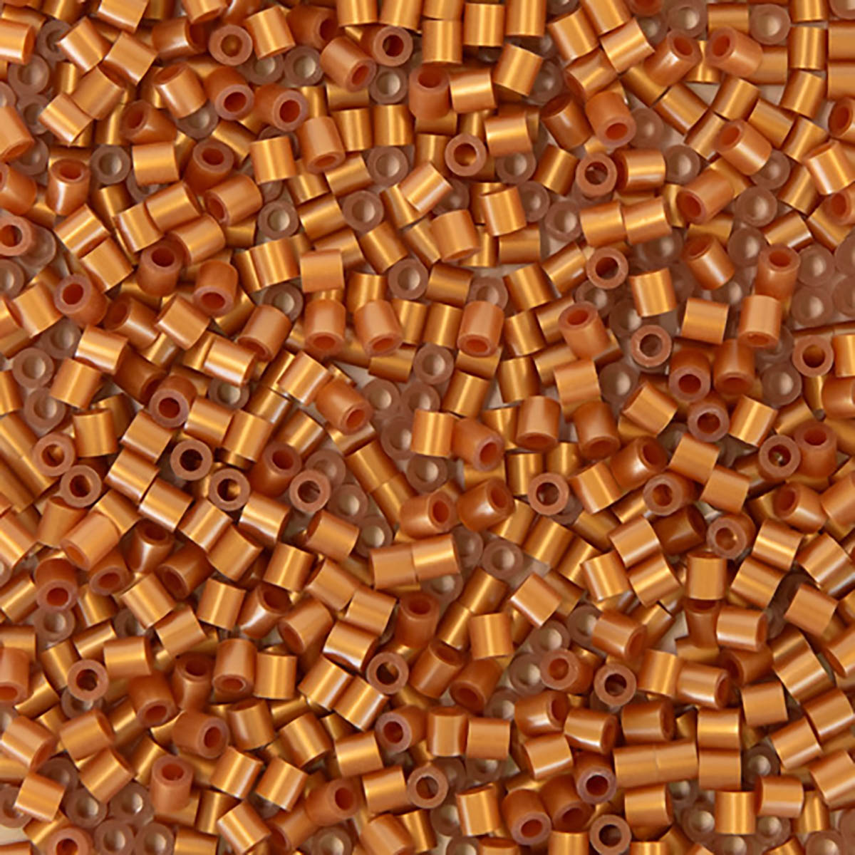 1,000 Perler Beads - Gold Metallic