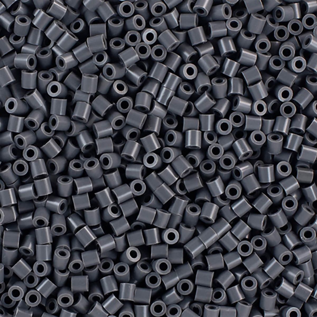 1,000 Perler Beads - Dark Grey