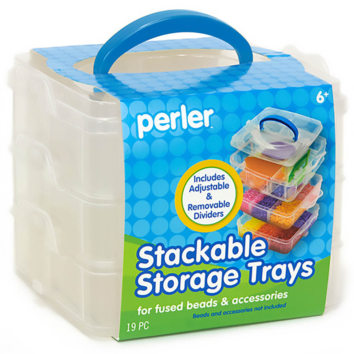 Perler Stackable Storage Trays