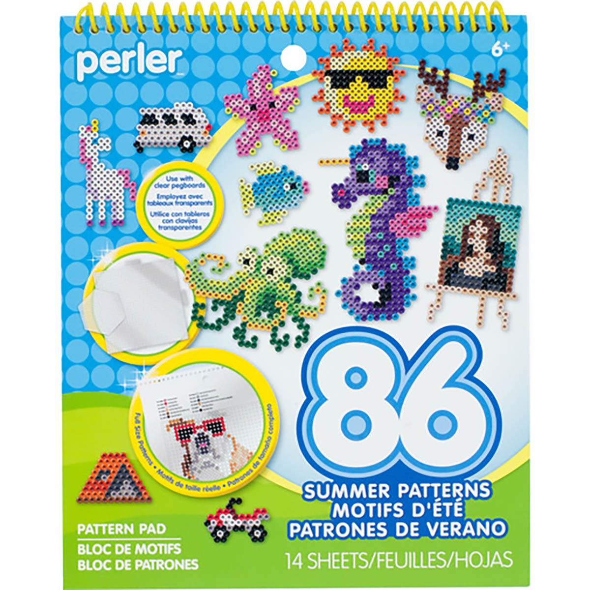 Perler Summertime Fun Pattern Pad