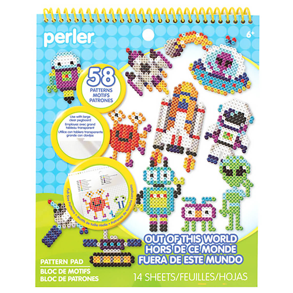 Perler Out of This World Pattern Pad