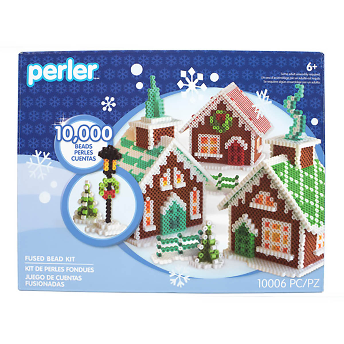 Perler Village Gingerbread House Kit