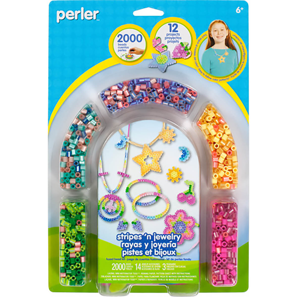 Perler Stripes 'n Jewelry Activity Kit