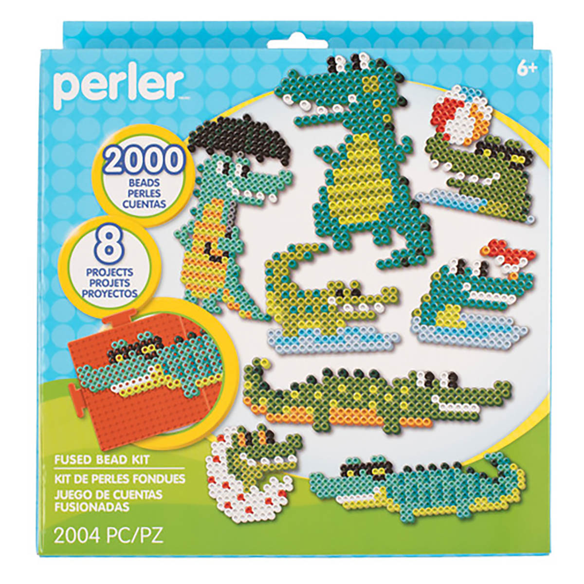 Perler Crocodiles Fused Bead Activity Kit