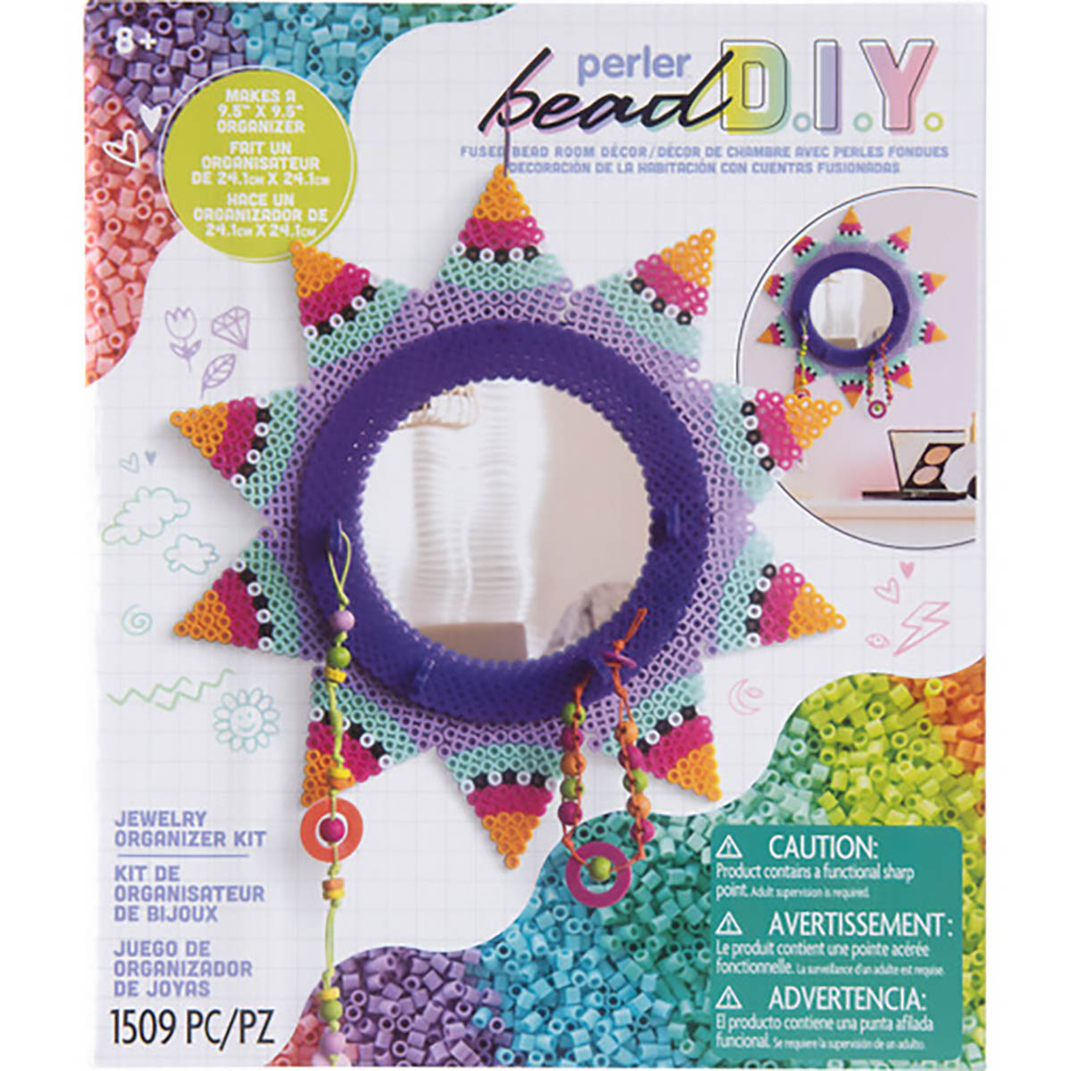 Perler Bead D.I.Y. Jewelry Organizer Activity Kit