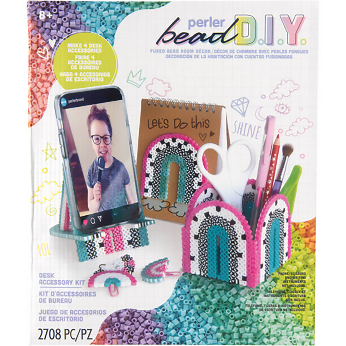 Perler Bead D.I.Y. Desk Organizer Activity Kit