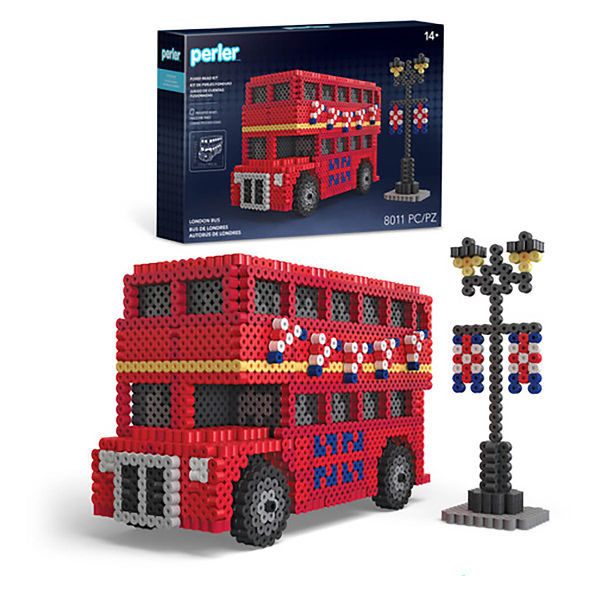 Perler 3D London Bus Fused Bead Kit