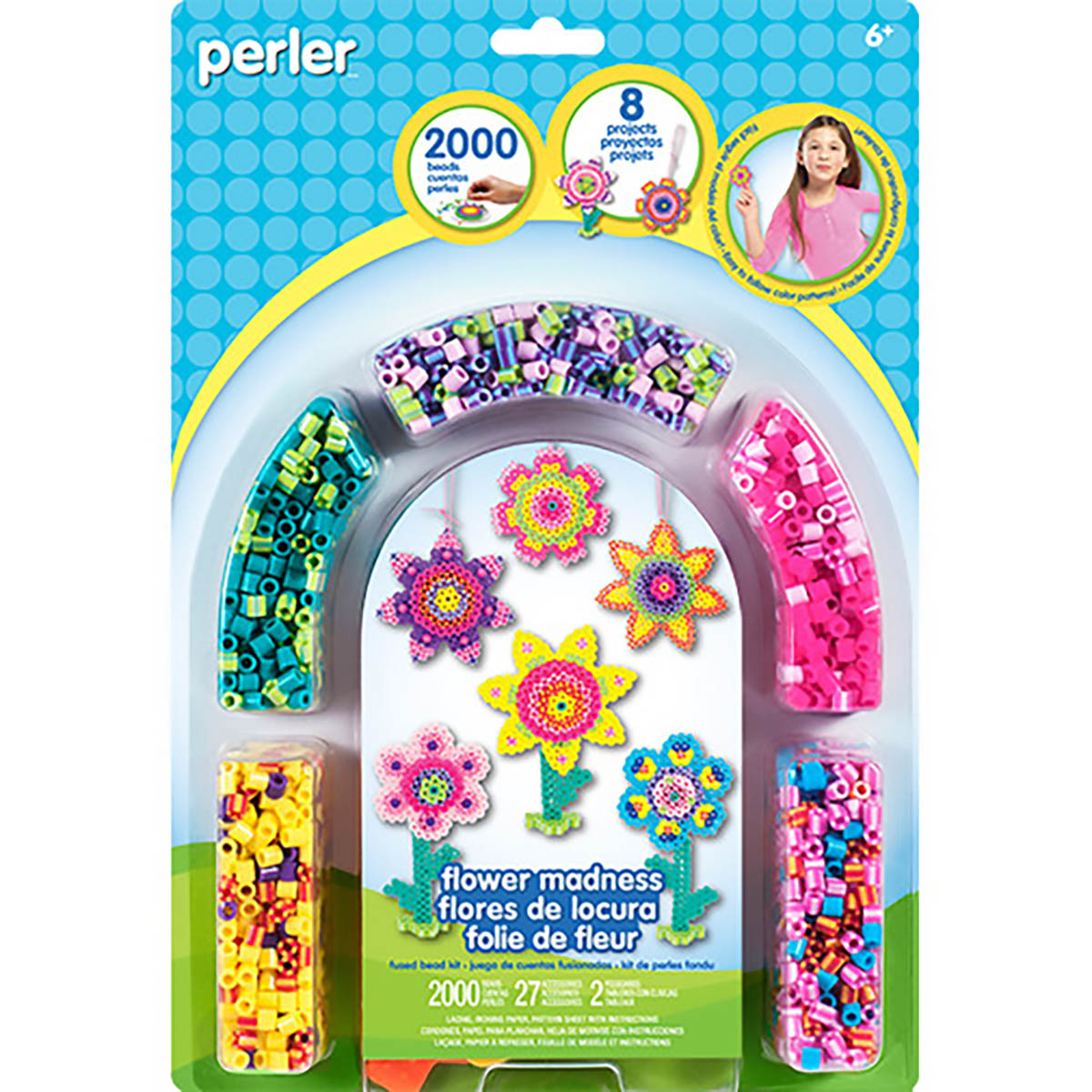 Perler Flower Madness Activity Kit